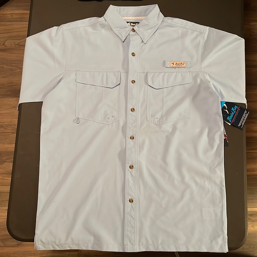 Blue lightweight shirts